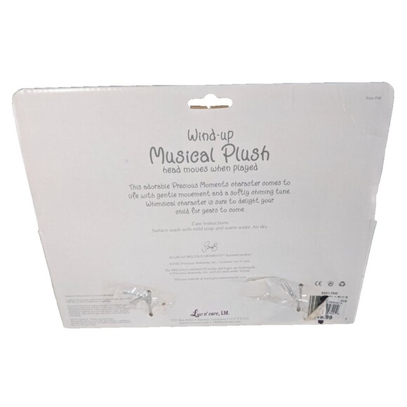 Precious Moments  Luv'n care 2002 Lamb MUSICAL PLUSH STUFFED ANIMAL TOY - Picture 4 of 5